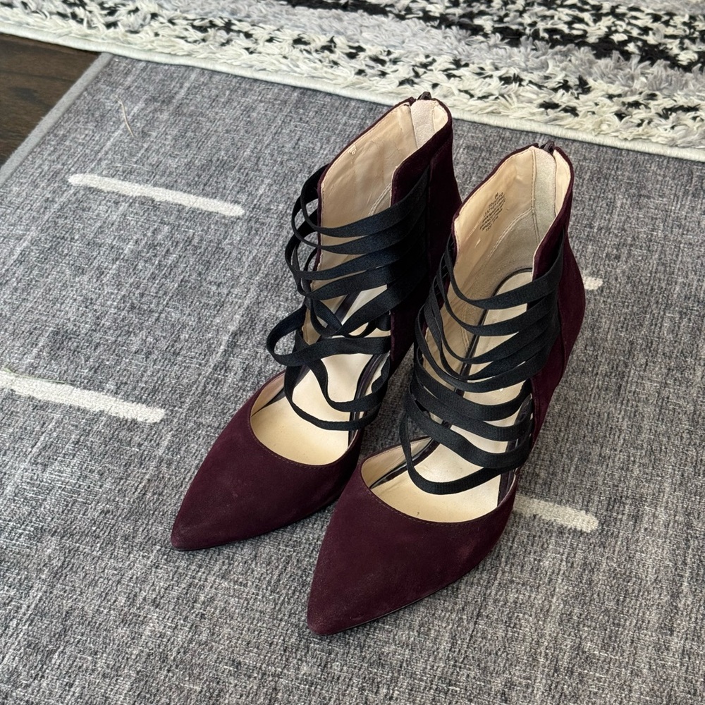 Nine West Plum heels / boots